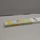 Cordless Light Filtering Mini Blind - 42 Inch Width, 64 Inch Length, 1" Slat Size - Pearl White - Cordless GII Morningstar Horizontal Windows Blinds for Interior by Achim Home Decor