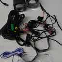 Whipless LED Whip Lights with Upgraged Turn Signal, 2PCS RGBW Spot Beam Pod Whip Light Kit, 4 Color Alien Lights for SXS for Side by Side Compatible with Polaris RZR Can-Am Maverick UTV ATV (Red/Green/Blue/White-with Turn Signal)