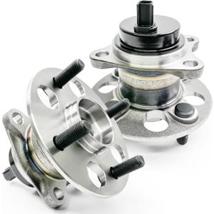2Pcs 512370 Rear Wheel Bearing Hub Assembly Compatible with Toyota Yaris 2006-2014, Prius C 2012-2019,for Scion iQ 2013, 4 Lugs w/ABS
