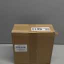 Elevated Slow Feeder Cat Bowl - Ceramic Cat Food Dish with Anti-Slip Bamboo Stand - Whisker Friendly Feeding Bowl - Raised Maze Plate for Slow Down Eating - Ivory White