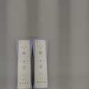 TIANHOO 2 Pack Remote Controller for Wii & Wii U, with Silicone Case and Wrist Strap (White)