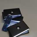 wowatt 6 Packs Rechargeable Motion Sensor Stair Light Black, Magnetic Mounting Design, Lighting Dimmable, Battery Night Lights for Stairway, Hallway, Bathroom