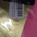 50 Pack Colored Stationery Set, 5 Colors #10 Business Envelopes, Pink