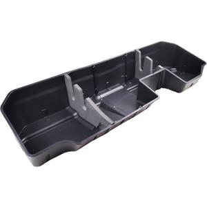 Under Seat Storage Box & Center Console Organizer Tray Fit for 2019-2025 Chevy Silverado 1500 GMC Sierra 1500 2020-2025 2500 3500 HD Double Cab & Crew Rear Under Seat Storage Organizer Box
