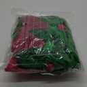Women Christmas Elf Costume Set Dress Santa's Helper Xmas Outfit with Hat Ears Belt Socks Shoes (Medium, Green)