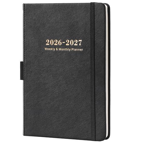 2026-2027 Planner - 2026-2027 Weekly Monthly Planner with Stickers, Jul 2026 - Jun 2027, 5.75" X 8.25", 26-27 Calendar Planner, Premium Paper, Pen Holder, Inner Pocket, 40 Notes Pages