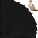 10 Pcs Carbon Filters for Litter-Robot 3, Cat Litter Box Replacement Filters with Activated Carbon to Absorb Unpleasant Odors Control Damp, Black (10 Pcs Carbon Filters for Litter-Robot 3)