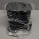 Space Heater, 1500W Electric Heaters Indoor Portable with Thermostat, PTC Fast Heating Ceramic Room Small Heater with Heating and Fan Modes for Bedroom, Office and Indoor Use (Black)