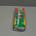 QUAAM Electric Santa Claus Climbing Ladder, Santa Claus on Ladder with Music - Christmas Tree Hanging Ornaments (White)