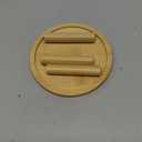 Shallow Elevated Cat Bowls with Bamboo Stand, 5.9 Inch Wide Ceramic Cat Dish Whisker Friendly, 2 Pack Pet Food and Water Plates