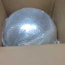 16-Inch Large Disco Ball  Big Hanging Mirror Ball Disco Ball Decor for Disco Party Decorations, Weddings, Events, Disco Christmas Decor, and Home Celebration