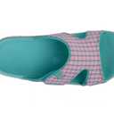 Spenco womens ComfortSlide Sandal (6 Wide, Teal/Pink)