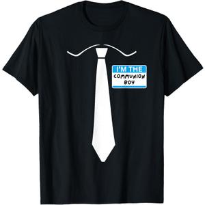 Holy First Communion Boy T-Shirt, Size S