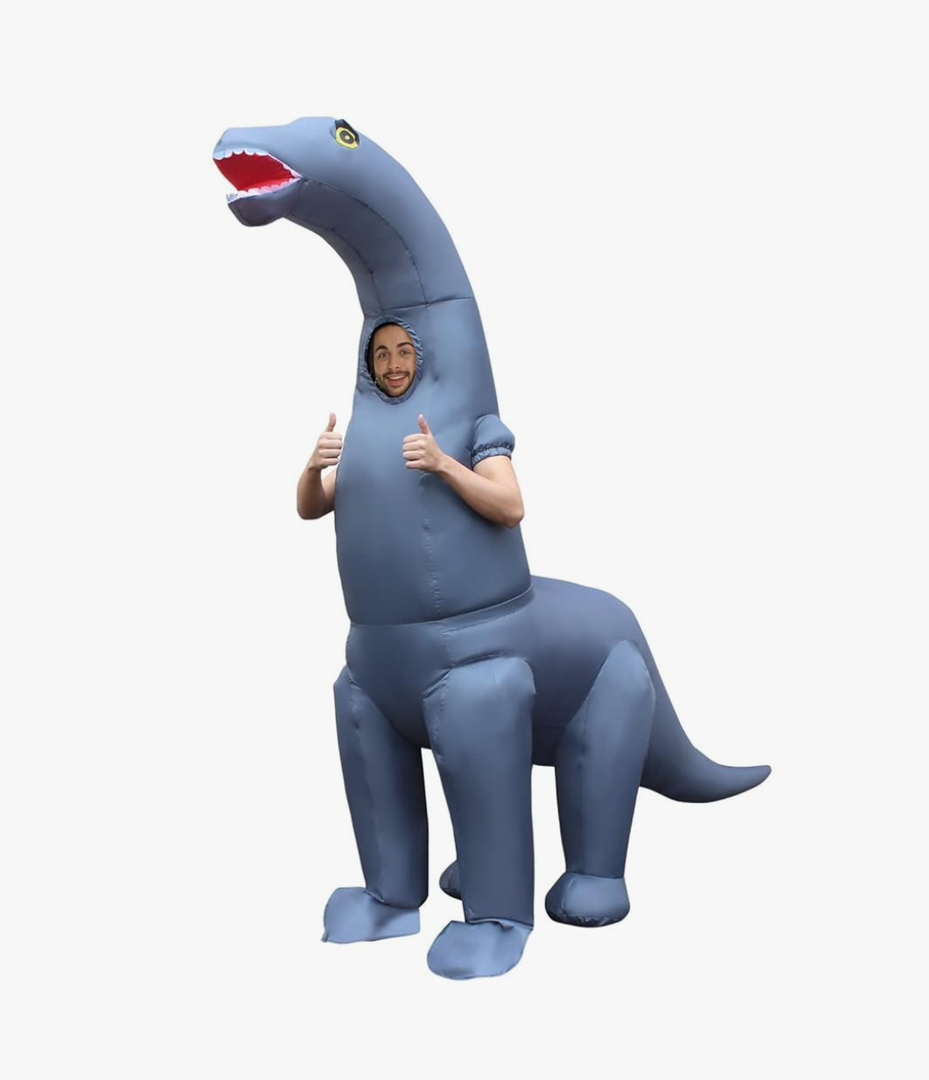 Morph Inflatable Diplodocus Costume Blow Up Halloween Costumes for Adults