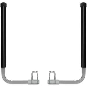 JY PERFORMANCE Boat Trailer Guide-ons, 40"/48" Adjustable, Rustproof Electro-Galvanized Steel Trailer Guide ons, Trailer Guides with White PVC Pipes, for Ski Boat, Fishing Boat, Sailboat Trailer 2PCS