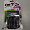 Energizer Recharge Basic Battery Charger, Rechargeable AAA and Rechargeable AA Batteries Charger