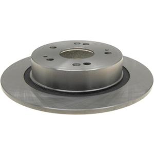 ACDelco Silver Rear Brake Rotor 18A2546A | GM 19255509 Brake Rotors for Select Honda Accord, Acura RDX, Honda Civic, and more