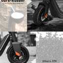 9.5 x 2.50 Off-Road Tire 9.5 Inch Tubeless Tire for Niu KQI3 Electric Scooter Accessories Rear Front Wheel Replacement Tire Anti-skid Shockproof (1 Pce, type 2)
