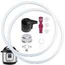 11 PCS Instant Pot Accessories for Duo 8 Qt and Duo Plus 8 Qt, InstantPot Replacement Parts Include Sealing Ring, Steam Release Valve, Anti-Block Shield, Valve Sealing Ring, Float Valve and Gasket
