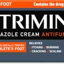 Lotrimin AF Cream, Athlete's Foot 1% Clotrimazole Antifungal Cream Treatment, Clinically Proven Effective, 1.1 Ounce (New Look)