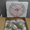 Seealle Modern Green Table Lamps Set of 2 - Bedside Lamps for Night Stands, 19.4" Bedroom Lamps for Living Room Sage Green Lamps with Rocker Switch