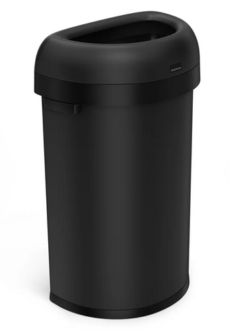 Semi-Round Open Can 60L