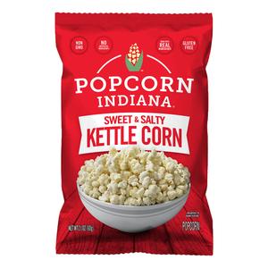 Popcorn Indiana Kettle Corn, King Size Bags Caddy, 2.1 Oz (Pack of 6) (EXP 12/22/26)