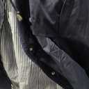 Bloggerlove Rain Jacket Women Lightweight Raincoat Waterproof Windbreaker Striped Climbing Outdoor Hooded Trench Coats, Large