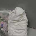 6FT Double-Sided Round Backdrop Cover,White Wedding Round Arch Cover,Circle Balloon Backdrop Stand Covers for Wedding Birthday Festival Party Baby Shower Decoration, White