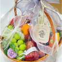 WIKDAY Clear Gift Bags 10 PCS 24x30 Inches Large Cellophane Wrap for Gift Baskets Wrapping Plastic with Ties for Gift Giving, Packaging Products
