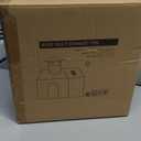 Bathroom Exhaust Fan for Ceiling,Household Bath Vent Ventilation Fan,110 CFM,4-in Duct,1.0 Sones Quiet Operation,13W Energy-Saving 12" Plastic Panel Shower Vent Extractor,10"x10" Mounting Hole