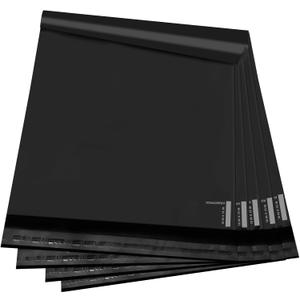 KKBESTPACK 200 Large Poly Mailers 10x13 Shipping Bags for Small Business  Self Sealing Package Envelopes Black