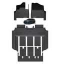 Car Floor Matt's Total Of 7