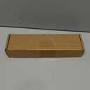 9.5 Large Acrylic Straw Holder for Cabinet Door - Reusable Tumbler Straw Organizer Storage, Small Kitchen Accessories Container, Ultra Sticky Cupboard Door Mounted (Transparent)