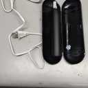 Oral-B iO Simple Clean Rechargeable Electric Powered Toothbrush, Night Black with 1 Gentle Care Brush Head and 1 Black Travel Case - Automatic Pressure Sensor to Protect Gums - 3 Modes - 2 Min Timer