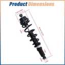 zeech Front Shock Absorber Replacement for Can Am HD10 DPS XT XTP 2019