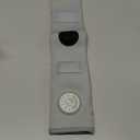 Stripebird - Premium Golf Cart Strap Sleeve Protector - Save Your Golf Bag from Golf Cart Straps - Includes Magnetic and Steel Plate for Magnetic Golf Accessories (Gray)