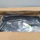 The Aftermarket Group - TAGAC010022 Wheelchair Half Lap Tray, Black Padded Vinyl, Flip-Up Hardware, Right, TAG010022