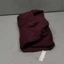 Essentials Men's Long-Sleeve Quarter-Zip Pullover Fleece Sweatshirt, Midweight, Burgundy, Small