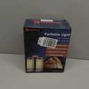 Solar Camping Lantern 6000mAh 2 Pack, USB Rechargeable Camping Light & Power Supply, Dimmable LED Night Lamp with Up to 80Hrs Runtime, Survival Gear for Emergency, Hurricane, Hiking & Outdoor, Indoor