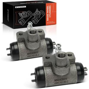 A-Premium Rear Drum Brake Wheel Cylinder Compatible with Select Nissan Models - Sentra 2007-2012, Versa 2007-2012, Cube 2009-2014, 2-PC Set - Replace# 44100ET000