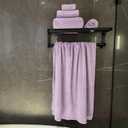 Oversized Bath Towels Extra Large 40x80 Inches Bath Sheets for Adults Super Soft Quick Dry Highly Absobent Microfiber Shower Towels (2 Piece, Lavender)…