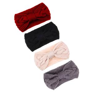 Pangda 4 Pieces Winter Headbands for Women Knit Cable Ear Warmers Muffs Headband Winter Thick Crochet Head Wrap for Ear Covers Cold Weather Christmas Accessories Gift Stocking Stuffers
