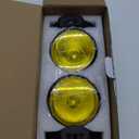 2PCS 4 Inch 60W Led Pod Lights 4x4 Offroad Yellow Driving Lights Flood Beam Waterproof Work Auxiliary Lights Bumper Lights Fit For 12V 24V Car Truck ATV Boat Motorcycle Fog Lights