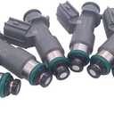 JESBEN 16450R70A01 FJ982 6pcs Set Fuel Injectors 12 Holes Replacement for Accord 3.5L 2008-2017 Crosstour 2010-2012 Acura MDX RDX 2012-2017 ZDX TL RL TSX 3.5L 3.7L 2012-2014 16450-R70-A01