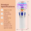 Musical Light Up Wand - Sensory Lights for Autistic Children - Light Up Sensory Toys - Autism Toys - Sensory Toys for Kids with Autism