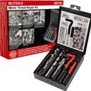 BILITOOLS M10x1.25 Thread Repair Kit, HSS Drill Helicoil Repair Kit Metric