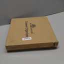 Homecor Silverware Organizer - Expandable Large Kitchen Drawer Organizer Utensil Organizer with 2 Removable Knife Blocks, 22"x 19"Cutlery Tray Drawer Dividers for Kitchen Flatware(6-9 Slots) (Black)