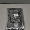 Frienda 2 Pcs ABS Plastic Frame Car Storage Net Bag Phone Car Mesh Net Holder RV Storage Boat Cargo Pocket Organizer Framed Mesh Pocket with Screws for Auto RV (12 x 8 Inch)