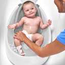 Skip Hop Infant Bath Tub 3-Stage Grow With Baby Smart Sling MOBY Bathtub White Age 0+